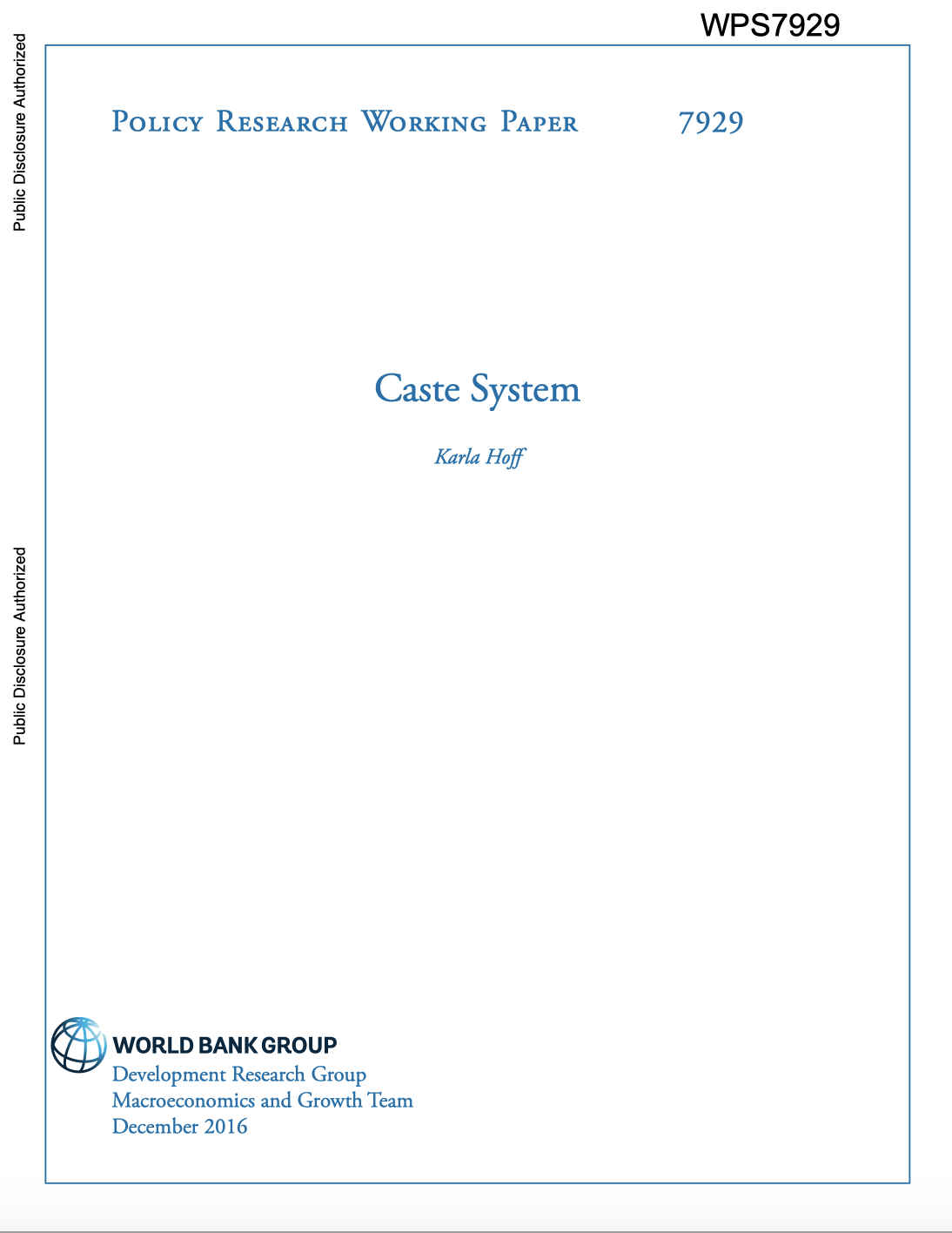 Caste System